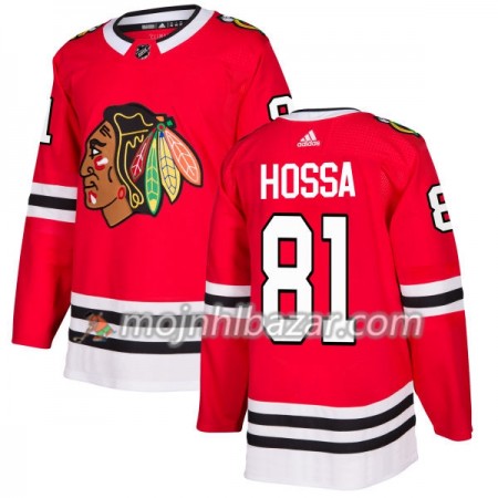 Dresovi Chicago Blackhawks Marian Hossa 81 Adidas 2017-2018 Crvena Authentic - Muške Dresovi Chicago Blackhawks Marian Hossa 81 Adidas 2017-2018 Crvena Authentic - Muške